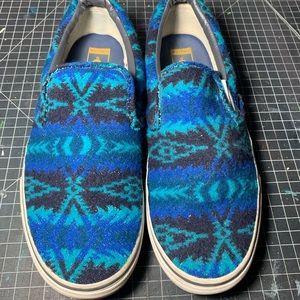 Pendleton Vans slip ons